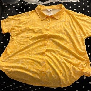 LuLaRoe Yellow Charlie